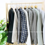 [HÌNH THẬT] ÁO KHOÁC VEST BLAZER NAM NỮ UNISEX THỜI TRANG OVER SIZE MR SMILE 99 SHOP